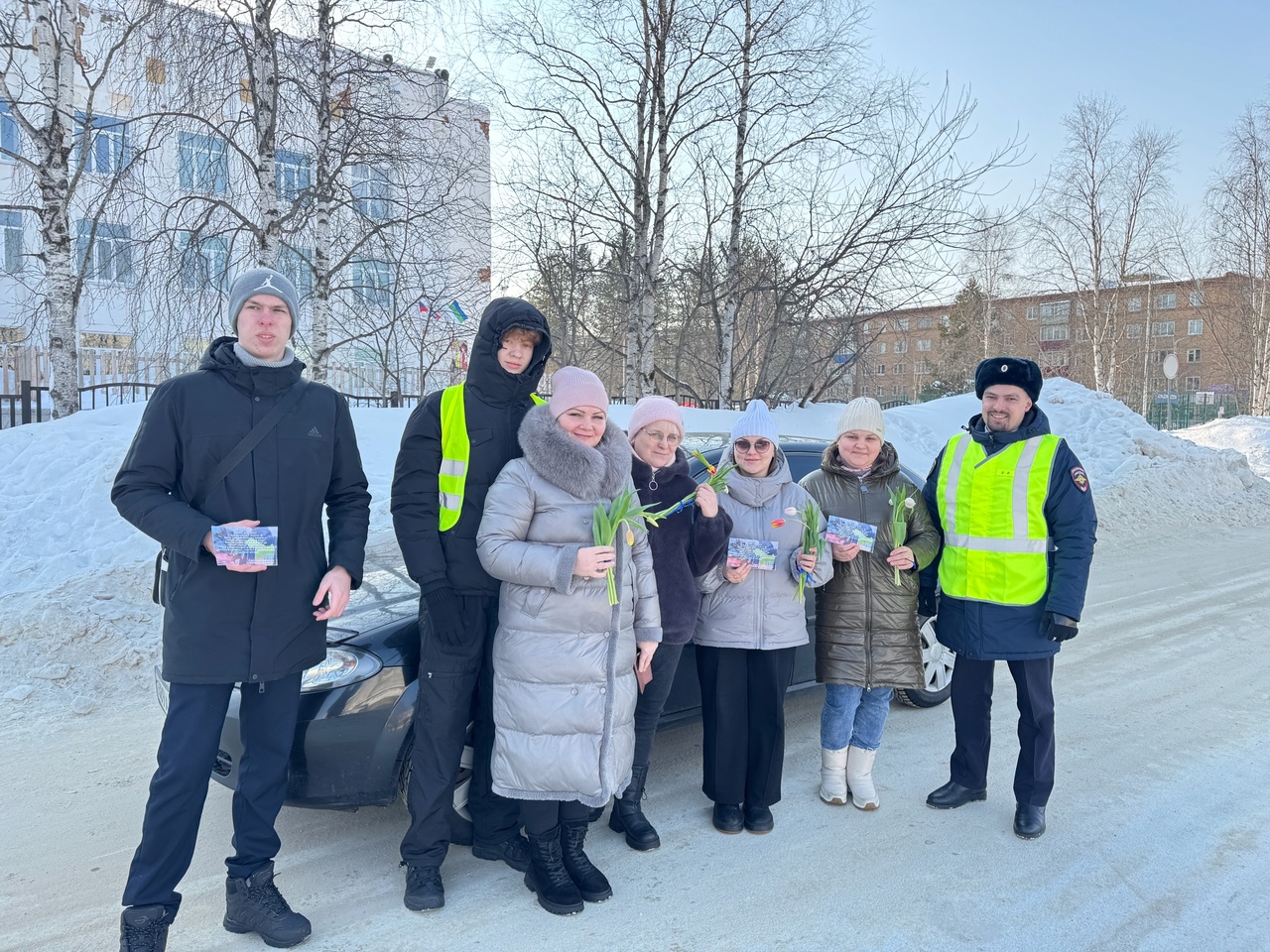 «Цветы для автоледи».