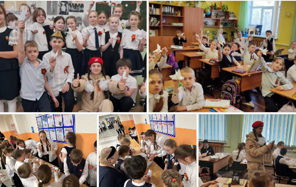 Акция «Голубь Победы».